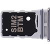 Vassoio SIM Per Samsung Galaxy A80 A90 Adattatore Micro Doppia Scheda Grigio