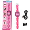 Lexibook, Barbie, Orologio con Fotocamera Selfie, Schermo tattile HD, Fotocamera 720p, Lettore MP3, Altoparlante Integrato, Registratore vocale, Contapassi, 5 Giochi, Rosa, DMW070BBLXB