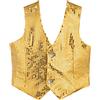 Dress Up America Gilet con paillettes - Gilet da ballo lucido per adulti - Costume da festa per uomini e donne - Disponibile in oro, rosso e argento