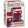 Funko FNK92892 POP Marvel: Holiday S6 - Spider Man (Nutcracker)