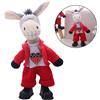Divertente Asino Peluche Interactive Toy Scossa Altalena Bambola Della