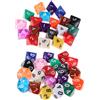 Set Da 40 Dadi Poliedrici D10 D8 Per Giochi Da Tavolo O Esercizi Di Matematica