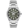 Casio Edifice EFR-S108D-3AVUDF quadrante analogico verde argento ban...