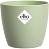 elho brussels round mini 9,5cm vaso da fiori - Sorbet Green | Ø 10 x Alt. 8.9 cm | Adatto per interni | La plastica secondo elho