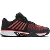 K-Swiss Scarpe da Padel Express Light 3 da Uomo, Nero Micro Chip Neon Lava, 45 EU