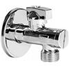 DIAMOND MINI VALVOLA A SFERA AD ANGOLO CON FILTRO 1/2X1/2 RINFORZATA