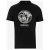 Versace Medusa Logo Embroidered T-Shirt 133044222 [U]