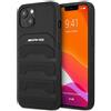 Mercedes Custodia Per iPhone 14 Plus Mercedes AMG In Vera Pelle Con Logo Nero