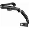 PremiumTech Supporto Smartphone Auto Aletta Parasole Rotante 360° iPhone Samsung Android