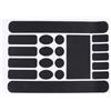 Carbon Fibre Vinyl Frame Protector Set Black Stickers for Bike