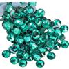 Beadsland 288 Strass Hotfix SS30 Zircone Blu Cristalli Termoadesivi per Tessuti