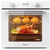 FORNO DA INCASSO BIANCO 60CM 60 LITRI 9 FUNZIONI CUCINA ELETTRICO