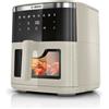 FRIGGITRICE AD ARIA XXL 7,2 LITRI MAF671C0 FINESTRA ILLUMINATA BEIGE AIR FRYER C