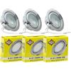 FARETTO DA INCASSO ALOGENO 12V G4 20W FORO 55-60MM PROFONDITÀ 23MM ILLUMINAZIONE