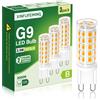 LAMPADINE LED G9 3000K BIANCO CALDO 3,5W 663LM CLASSE B ILLUMINAZIONE EFFICIENTE