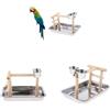 3pcs / Set Parrot Cockatoo Stand Climbing Game Frame Gioco Del Giocattolo Del
