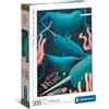 CLEMENTONI Puzzle da 500 pezzi con narvalo FANTASTIC ANIMALS