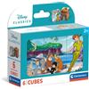 CLEMENTONI Puzzle da 6 cubi DISNEY CLASSICS