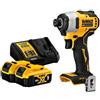 DEWALT Avvitatore a percussione compatto DEWALT DCF809P2 con 2 batterie,...