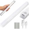 Azaris Lampada da armadio a LED da 30 cm con sensore di movimento, ricarica USB, autoad