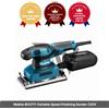 Makita BO3711 Levigatrice di finitura a velocità variabile 220 V /...