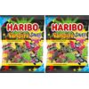 Haribo Vampiri Caramelle Gommose Gusto Frutta e Liquirizia 160 g A Forma di