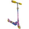 BricoShop24 Monopattino per Bambini a Spinta 2 Ruote Barbie Rosa Pieghevole