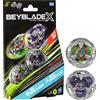 Hasbro Beyblade X Yell Kong 3-60GB and Helm Knight 5-80T Top Dual Pack Set