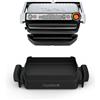 TEFAL OptiGrill+ GC714D Griglia Elettrica Griglia Elettrico 512 mm Grigio