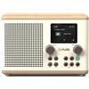 Pure Classic H4 Digitalradio Cotten White/Oak EU/UK
