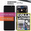 Samsung DISPLAY SAMSUNG GALAXY S9 PLUS SM-G965 SCHERMO FRAME NERO LCD INCELL +COLLAeKIT