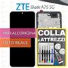 ZTE DISPLAY ZTE BLADE A75 5G Z2357N SCHERMO FRAME VETRO LCD TOUCH +COLLAeKIT