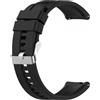 Cinturino Orologio Per Huawei Watch 3 GT2 Pro 2E Honor Magic GS Dream 22 Mm Nero