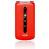Brondi President Telefono Cellulare Dual Sim 3'' Rosso