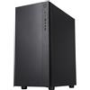 ITEK CASE SYLENT MIDDLE TOWER, PSU 500W 80+ EFF, 2XUSB3, 3X12CM FAN, RIVEST FONO