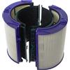 Paxanpax Depuratore d'aria in vetro HEPA e filtro a carbone attivo per Dyson HP04 Pure Hot+Cool Purifying Heater & Fan TP04 Pure Cool Tower, DP04 Pure Cool Desk Type (confezione da 2)