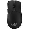 ASUS ROG GLADIUS IV ACE, Mouse Gaming Senza Fili, Nero | 65K DPI ROG Aimpoint Pro, Connettività a 2,4 GHz, Bluetooth a Bassa Latenza e USB, Peso 56g, Adatto per gli Esports