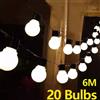 G50 Lampadina a globo LED Fata String Light Luci esterne Strada Matrimonio