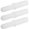 3Pcs Reusable Plastic Meat Grinder Tamper White Kitchen Meat Pusher Tool