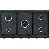 SMEG PIANO COTTURA INCASSO GAS 5 ZONE 90CM ANTRACITE SRV896AOGH