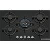 BOSCH PIANO COTTURA INCASSO GASVETRO TEMPER. 5ZONE 75CM NERO PPQ7A6I15