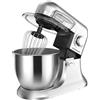 Impastatrice Planetaria Multifunzione 1600W Ciotola 6,5Lt 10 Velocità 3 Fruste
