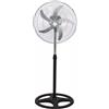 Ventilatore a Piantana in Acciaio 65W 5 Pale 3 Velocità Antiribaltamento