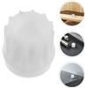 Reusable Plastic Meat Grinder Accessories White PP for Mincing Grinding