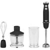 PRINCESS SET MIXER FRULLATORE A IMMERSIONE 800W CON TRITATUTTO FRUSTA E RECIPIEN
