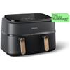 PHILIPS PED PHILIPS NA352/00 FRIGGITRICE AD ARIA DUAL BASKET 2750W 9 LT 1,5 KG DOPPIO CESTEL