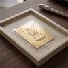 3Pcs Reusable Chinese Wealth Amulet Cards Feng Shui Prosperity Golden Decor