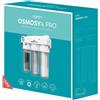 Aqpet Osmosy4 Pro 75GPD impianto ad osmosi a bicchiere 4 stadi
