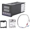 LiebeWH 0 ℃ ~ 1300 ℃ REX-C100 Interruttore Termostato Digitale,