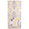 Tenda Moschiera Antimosche con Piastrine in PVC 120x230cm Decoro Rombo Marrone